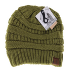 CC Beanie - Criss-Cross Knit Beanie