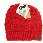 CC Beanie - Criss-Cross Knit Beanie