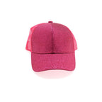 CC GLITTER PONYTAIL CAP