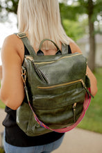 Load image into Gallery viewer, Chloe Convertible Backpack
