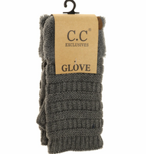 Load image into Gallery viewer, CC Beanie -Fingerless Sherpa Lined Gloves
