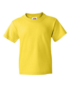 Fruit of the Loom Yellow HD Cotton TS 3930R