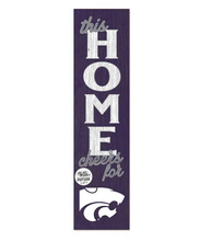 Load image into Gallery viewer, This Home Cheers for KSU Wildcats Leaner

