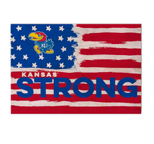 Load image into Gallery viewer, Kansas Jayhawks STRONG Flag
