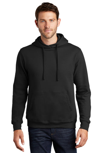 Port & Co PC850H & PC850YH Hooded Sweatshirt - Jet Black