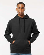 Tultex 320 & 320Y Hooded Sweatshirt - Black