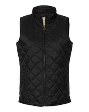 Load image into Gallery viewer, Women&#39;s Vintage Diamond Quilted Vest
