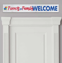 Load image into Gallery viewer, Welcome Door Sign Kansas Jayhawks
