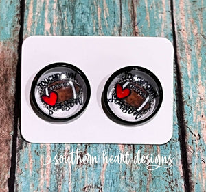 Touchdown Season Stud Earrings