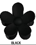 Large Floral Hair Clips