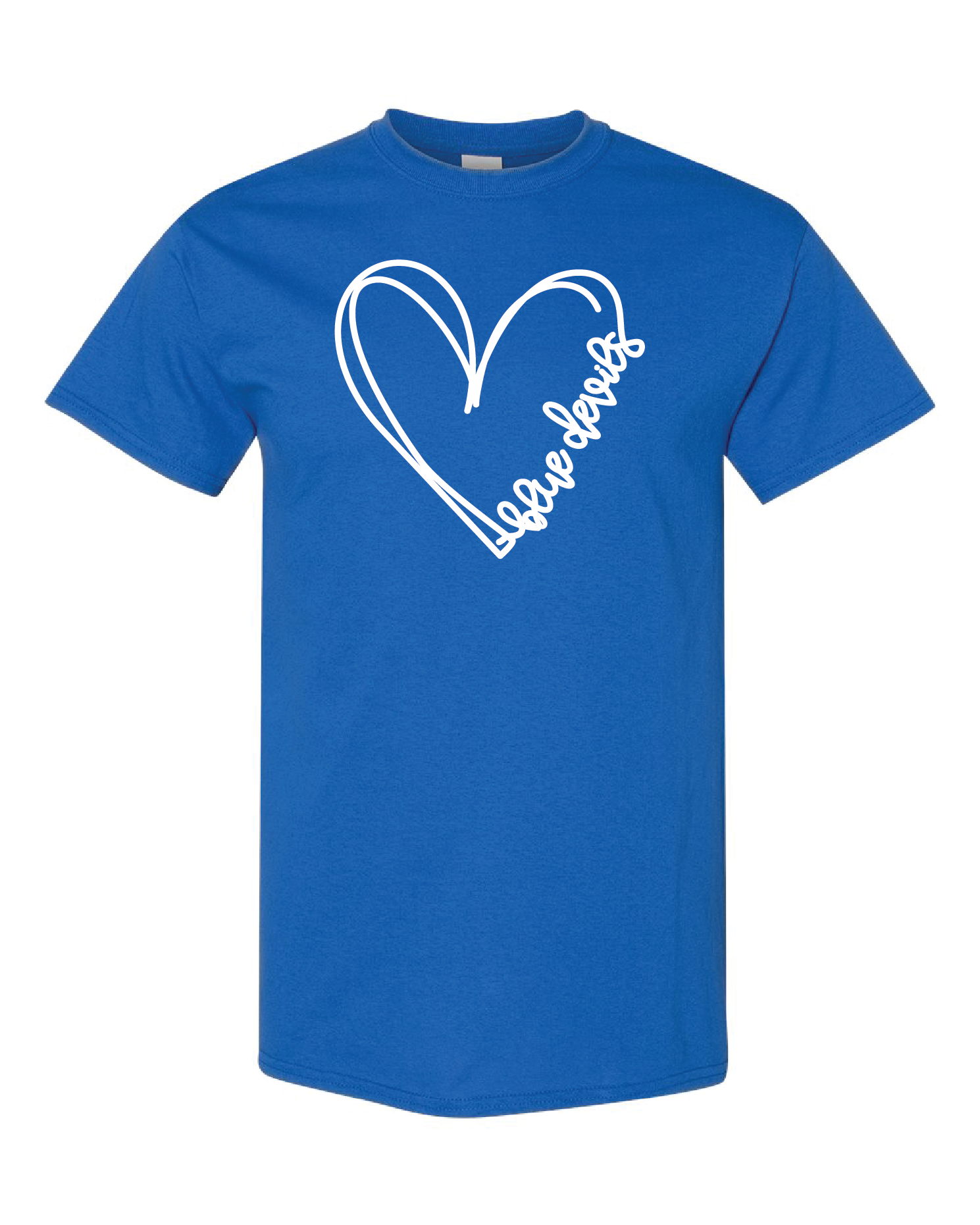 Blue Devils Heart