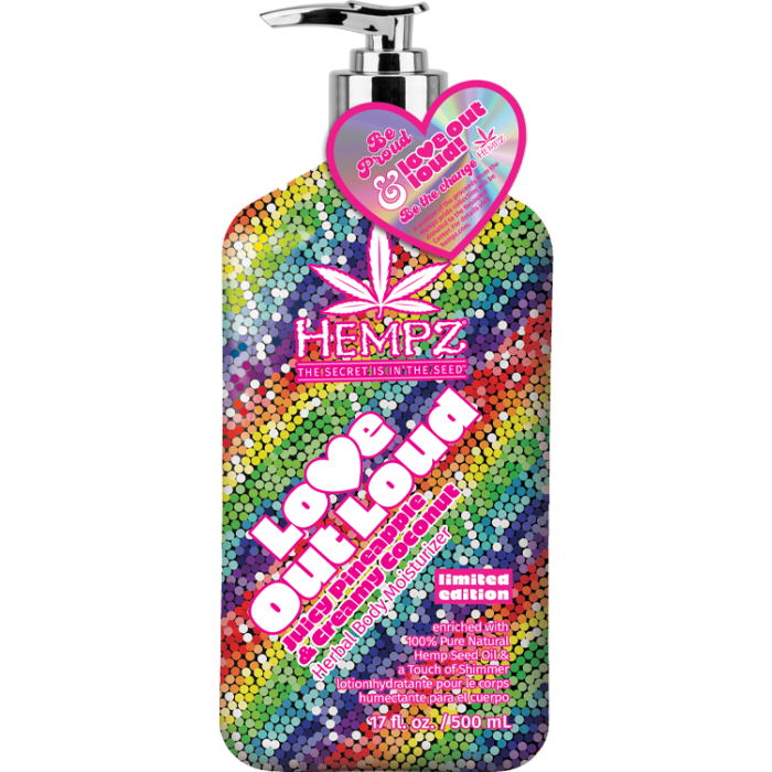 Hempz Limited Edition Love Out Loud Juicy Pineapple & Creamy Coconut