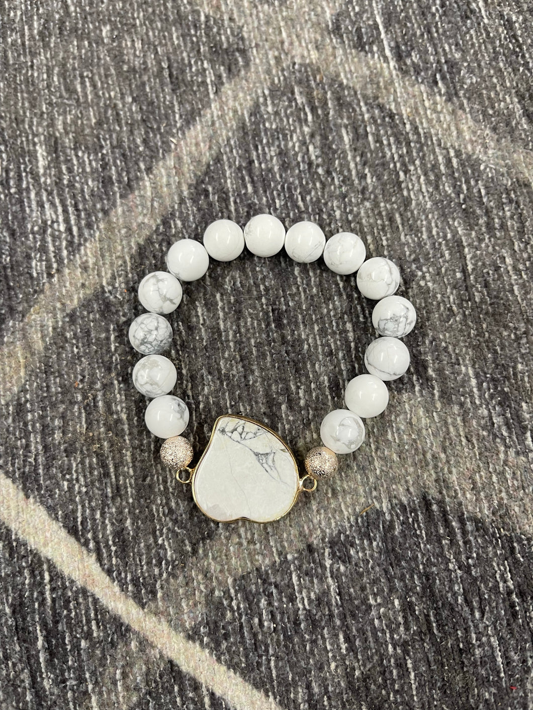Heart Stone Bracelet