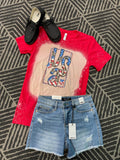 USA Bleached Tee