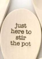 Wooden Spoons With Funny Phrases