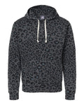 Black Leopard Hooded Sweatshirt