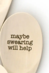 Wooden Spoons With Funny Phrases