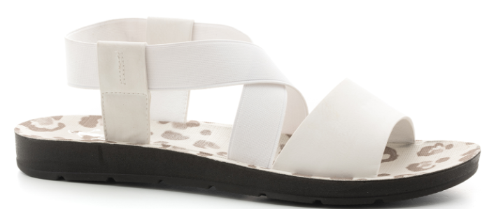 White Thrive Sandals
