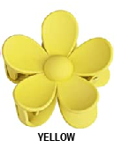 Large Floral Hair Clips